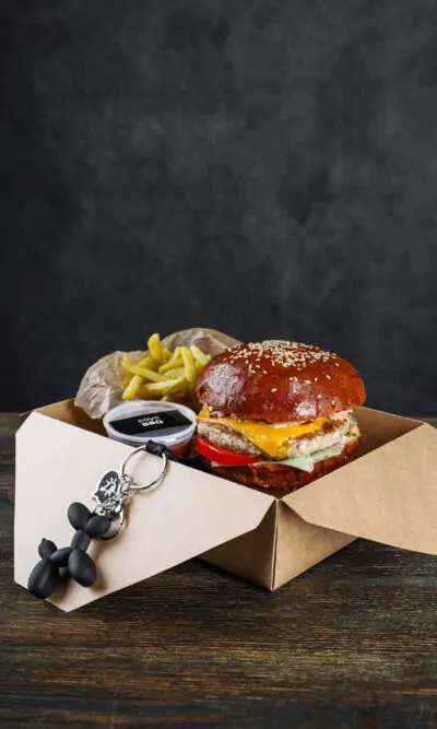 Super meal (burger)