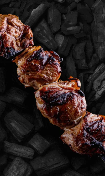 Pork tenderloin shashlik